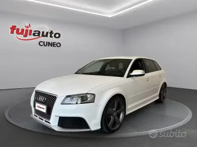 Usata Audi RS3 Comfort 340 CV (250 kW) 2012 Bianco Berlina