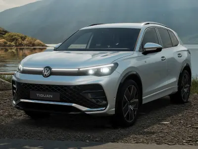 Nuova VW Tiguan R-line Plus 193 CV (141 kW) 2026 Dolomite silver metallizzato SUV