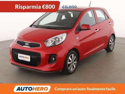 Usata Kia Picanto 67 CV (49 kW) 2016 Rosso Utilitaria