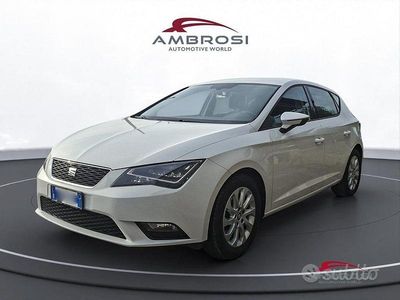 Usata Seat Leon Style 110 CV (80 kW) 2017 Bianco