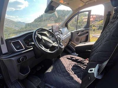 Usata Ford Transit Custom 76 CV (55 kW) 2019 Nero Furgone