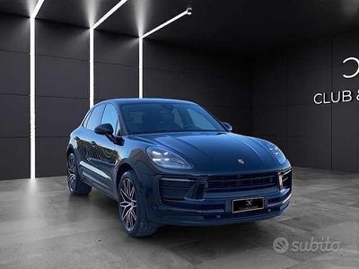 Usata Porsche Macan 265 CV (194 kW) 2022 Nero jet met SUV