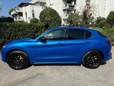 Usata Alfa Romeo Stelvio Veloce 210 CV (154 kW) 2020 Blu/azzurro SUV