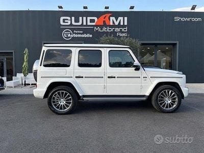Usata Mercedes G500 Premium Plus 422 CV (310 kW) 2019 Bianco SUV