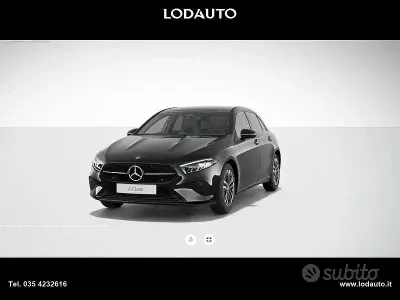 Nuova Mercedes A180 Progressive 136 CV (100 kW) 2026 Nero Berlina