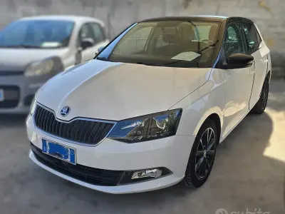 Usata Skoda Fabia 75 CV (55 kW) 2016 Bianco Berlina