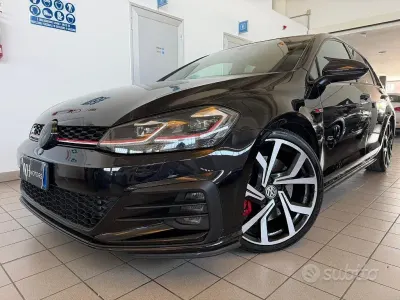 Usata VW Golf VII GTI 245 CV (180 kW) 2019 Nero Berlina