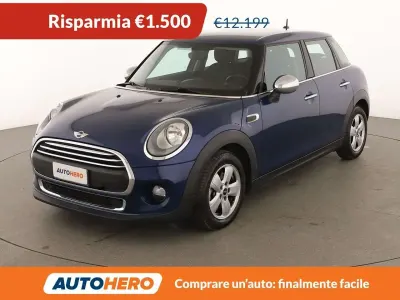 Usata Mini ONE 102 CV (75 kW) 2015 Blu/azzurro Utilitaria