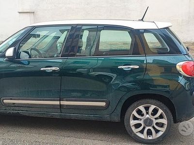 Usata Fiat 500L Lounge 105 CV (77 kW) 2015 Verde Monovolume