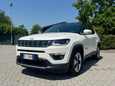 Usata Jeep Compass Limited 120 CV (88 kW) 2017 Bianco SUV