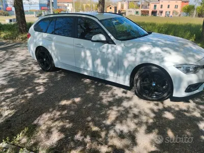 Usata BMW 316 Advantage 116 CV (85 kW) 2019 Bianco Station wagon