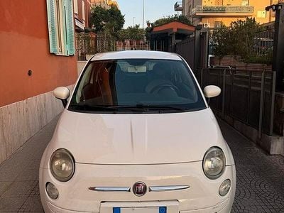 Usata Fiat 500 Sport 75 CV (55 kW) 2009 Bianco Cabrio
