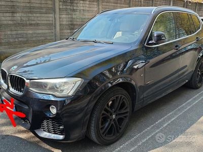 Usata BMW X3 M Sport 190 CV (139 kW) 2014 Blu SUV