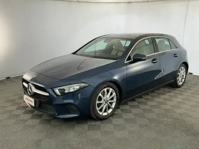Usata Mercedes A200 Progressive 150 CV (110 kW) 2019 Blu Berlina