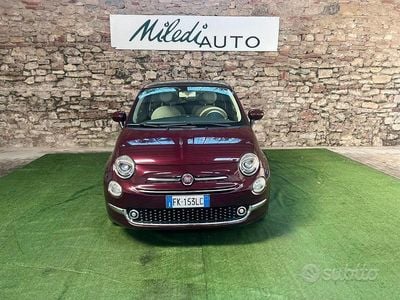 Usata Fiat 500 Lounge 69 CV (50 kW) 2017 Rosso Berlina