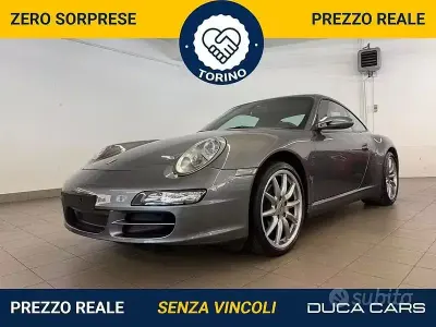 Usata Porsche 911 Carrera 4 Cabriolet 325 CV (239 kW) 2008 Grigio Cabrio