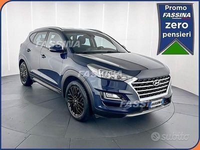 Usata Hyundai Tucson XPrime 136 CV (100 kW) 2019 Blu SUV