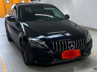Usata Mercedes C200 184 CV (135 kW) 2018 Nero Berlina