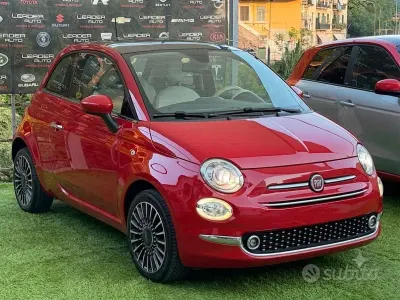 Usata Fiat 500 Lounge 69 CV (50 kW) 2016 Rosso Berlina