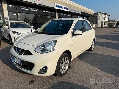 Usata Nissan Micra Acenta 80 CV (58 kW) 2016 Bianco Utilitaria