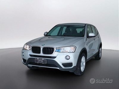 Usata BMW X3 190 CV (139 kW) 2017 Grigio SUV