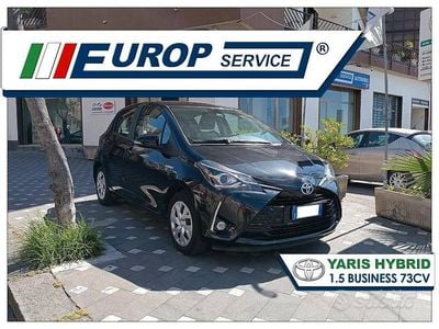 Usata Toyota Yaris Hybrid Business Edition 73 CV (53 kW) 2019 Nero Berlina
