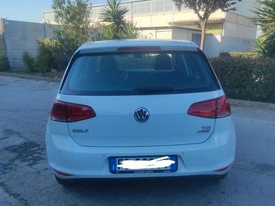 Usata VW Golf VII 90 CV (66 kW) 2016 Bianco Berlina
