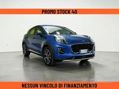 Usata Ford Puma Titanium 120 CV (88 kW) 2021 Blu SUV