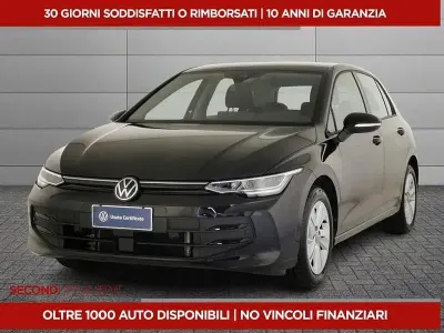 Usata VW Golf VIII Life 116 CV (85 kW) 2025 Nero Berlina