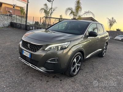 Usata Peugeot 3008 GT-line 120 CV (88 kW) 2018 Verde SUV