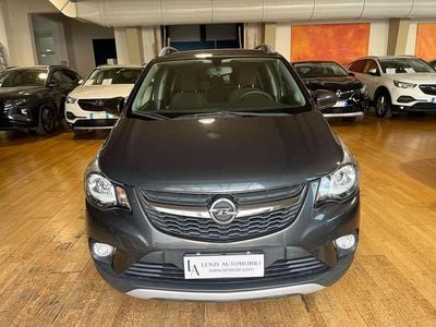Usata Opel Karl Rocks 73 CV (53 kW) 2018 Nero Utilitaria