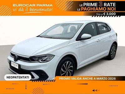 Usata VW Polo Life 95 CV (69 kW) 2021 Bianco Utilitaria