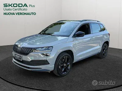 Usata Skoda Karoq SportLine 150 CV (110 kW) 2022 Grigio SUV
