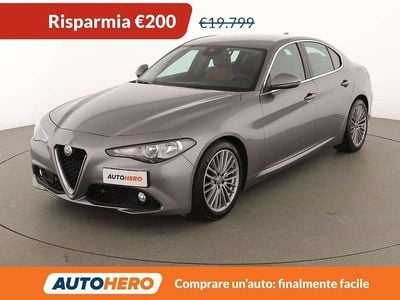 Usata Alfa Romeo Giulia Super 180 CV (132 kW) 2017 Argento Berlina