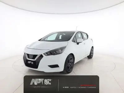 Usata Nissan Micra Acenta 92 CV (67 kW) 2021 Bianco Utilitaria