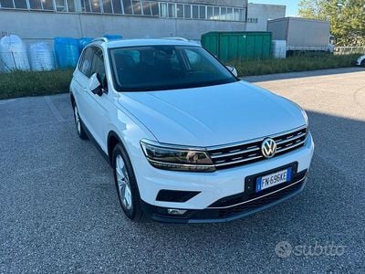 Usata VW Tiguan Advance 150 CV (110 kW) 2019 Bianco SUV