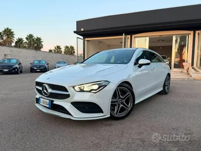 Usata Mercedes CLA200 Premium 150 CV (110 kW) 2022 Bianco Coupé