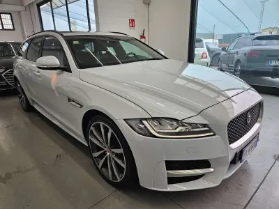 Brugt Jaguar XF Sportbrake Portfolio 179 HK (131 kW) 2018 Hvid Stationcar
