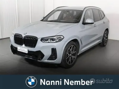 Usata BMW X3 M Sport 190 CV (139 kW) 2022 Grigio SUV