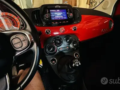 Usata Fiat 500 69 CV (50 kW) 2018 Rosso Utilitaria
