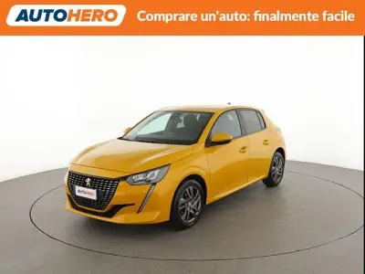 Usata Peugeot 208 Active 75 CV (55 kW) 2021 Giallo Utilitaria