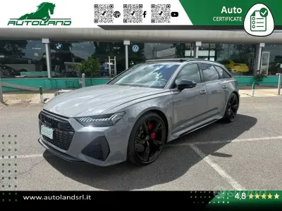 Usata Audi RS6 Comfort 600 CV (441 kW) 2024 Grigio Station wagon