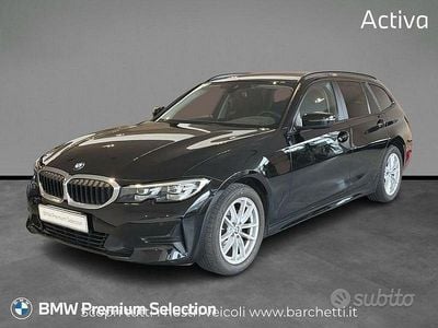 Usata BMW 318 Advantage 156 CV (114 kW) 2021 Nero Station wagon