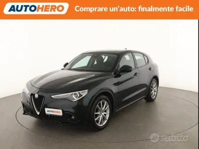 Usata Alfa Romeo Stelvio 190 CV (139 kW) 2021 Verde SUV