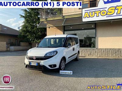 Usata Fiat Doblò Lounge 95 CV (69 kW) 2021 Bianco Monovolume