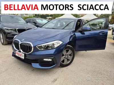 Usata BMW 116 Efficient Dynamics 116 CV (85 kW) 2020 Bluazzurro Utilitaria