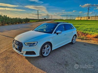 Usata Audi A3 Admired 184 CV (135 kW) 2020 Bianco Berlina