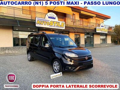 Usata Fiat Doblò 105 CV (77 kW) 2019 Nero Monovolume