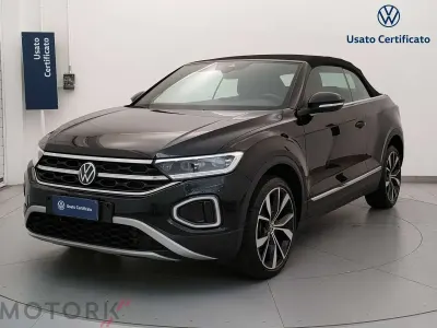 Usata VW T-Roc Cabriolet Style 150 CV (110 kW) 2023 Nero Cabrio