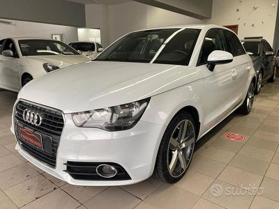 Usata Audi A1 Ambition 90 CV (66 kW) 2012 Bianco Berlina